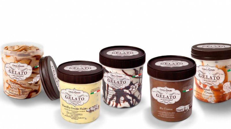 Pinta in plastica "Gelato"