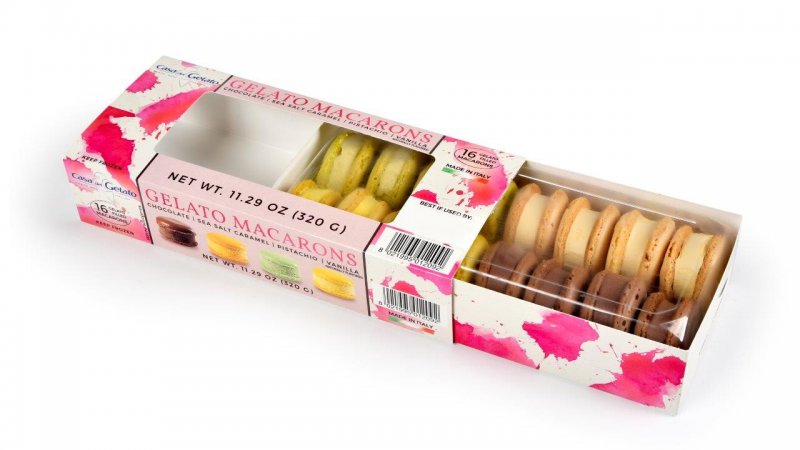 Macarons ripieni di Gelato